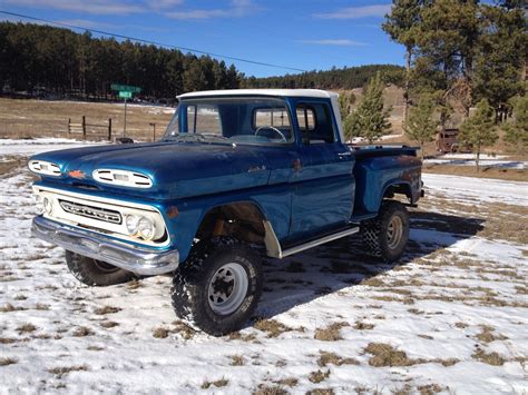 1961 chevrolet apache,4x4,short box - Classic Chevrolet Other Pickups ...