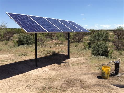 Solar Panel Mounting Pole ~ DIY Solar Hub