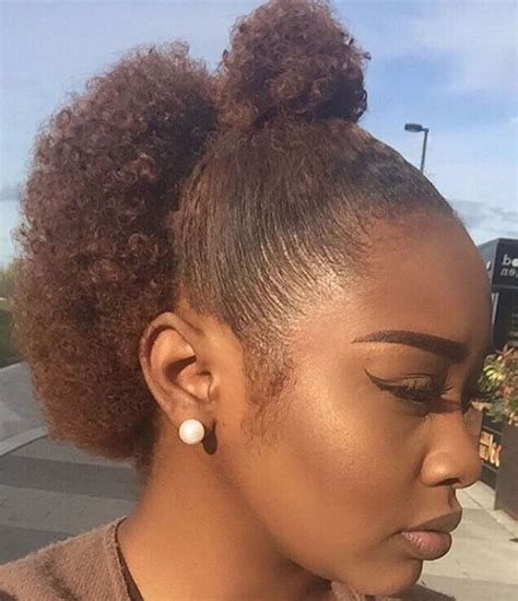 75 Most Inspiring Natural Hairstyles for Short Hair in 2019 | 4b natural hair, Natural hair ...