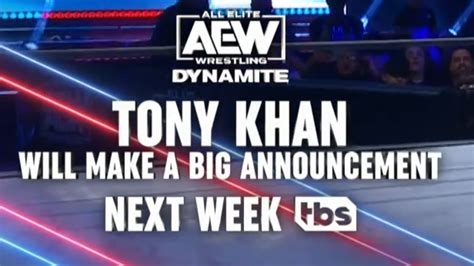 Tony Khan To Make A Big Announcement On 2/7 AEW Dynamite