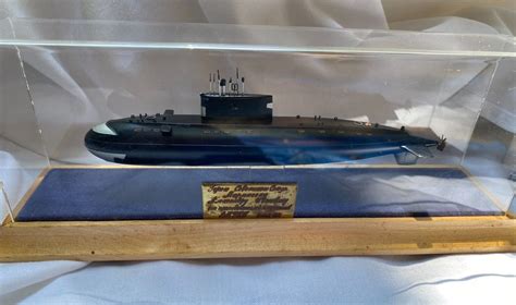 Soviet Submarine "Kilo" Class Finished Model with Display Case ...