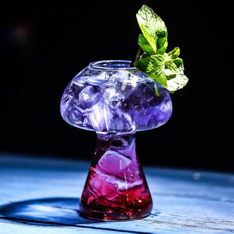 Mushroom Cocktail Glass - Cool Summer Drinkware - ApolloBox