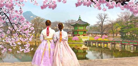 gyeongbokgung-palace-hanbok-girls-seoul-south-korea-2 – Carms and Belu ...