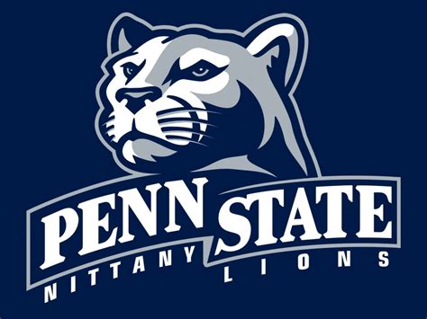 outline of penn state nittany lion clipart - Clipground