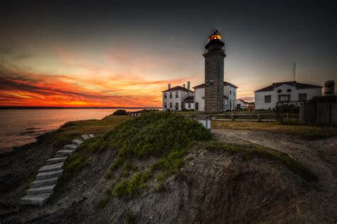 Beavertail Sunset | Jamestown, RI June 28th, 2014 at 8:41PM … | Flickr