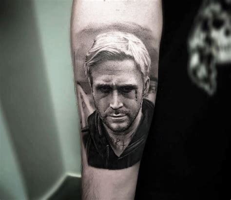 Ryan Gosling tattoo by Honart | Photo 29680