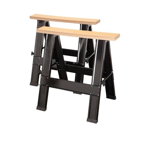 Two Piece Foldable Saw Horse Set | Floor protectors for chairs, Foldable stool, Booth seat