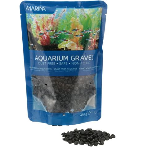 (2 Pack) Marina Decorative Black Aquarium Gravel, 1 lb - Walmart.com ...