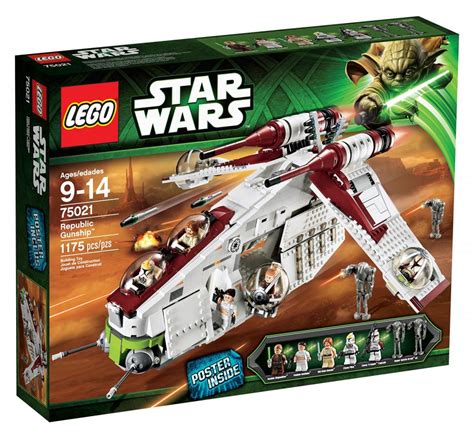 LEGO Star Wars 75021 pas cher, Republic Gunship