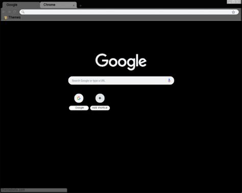 black Chrome Theme - ThemeBeta