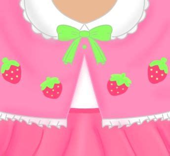 Free Roblox T-shirt cute Pink strawberry themed shirt | Membuat baju, Gaya rambut cantik, Gaya