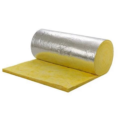 Yellow Glass Wool Insulation, Thickness: 20-40 mm, Shape: Rolls at Rs ...