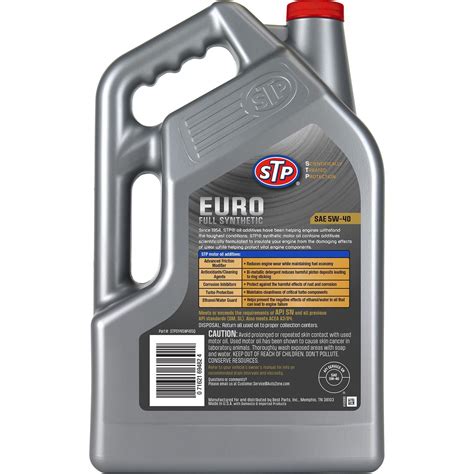 STP Full Synthetic Engine Oil 5W-40 5 Quart