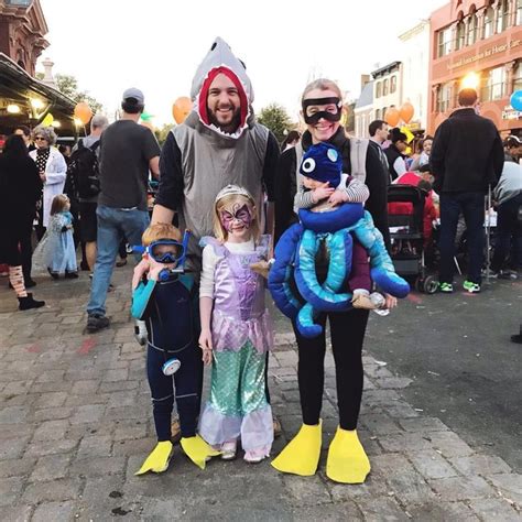 Octopus (and Shark, Mermaid, and Scuba Divers) | Mermaid halloween ...