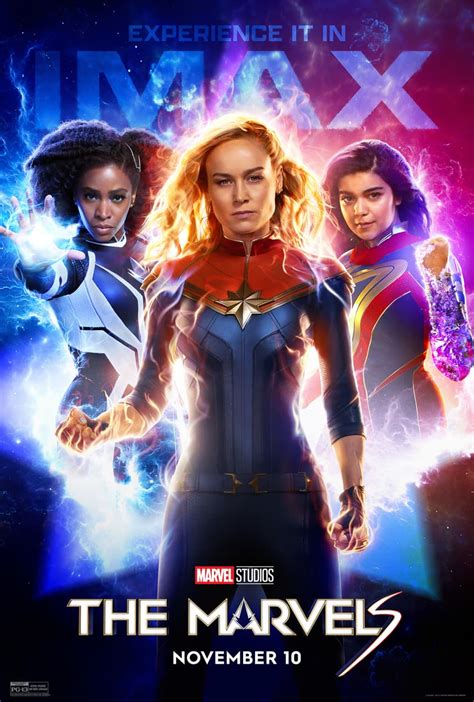 Marvel Studios Shares Exciting New Looks At 'The Marvels' and New Posters to Celebrate Tickets ...