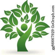 900+ Royalty Free Logo Green Tree Clip Art - GoGraph