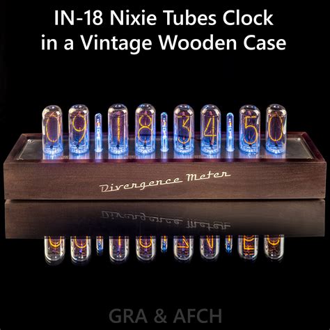 5 days delivery!! Nixie tube clock IN-12 nixie tube clock kit nixie clock vacuum tube clock ...