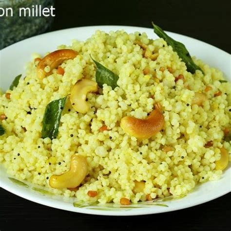 Lemon millet recipe | How to cook millets with step by step photos