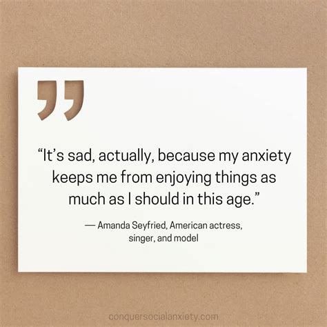 Social Anxiety Disorder Quotes