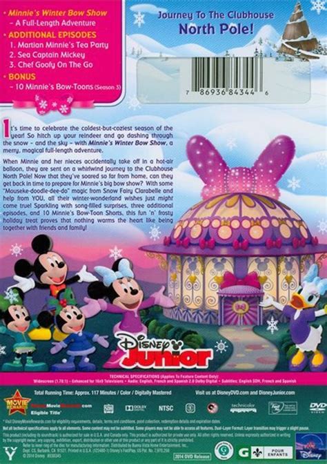 Mickey Mouse Clubhouse: Minnie's Winter Bow Show (DVD) | DVD Empire