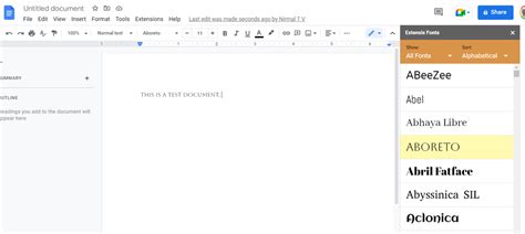 How to Install and Use Custom Fonts in Google Docs