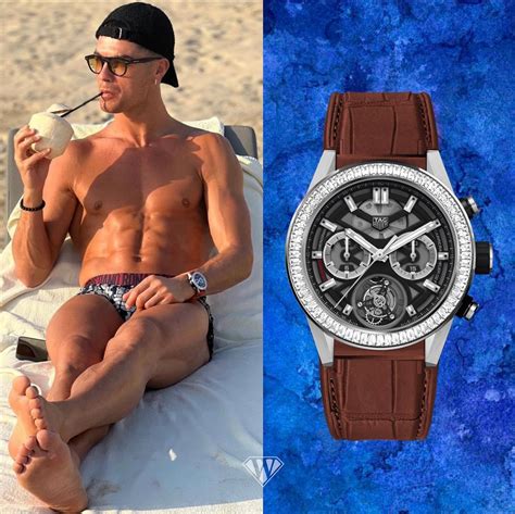 Cristiano Ronaldo - Tag Heuer Carrera Chronograph Tourbillon ...