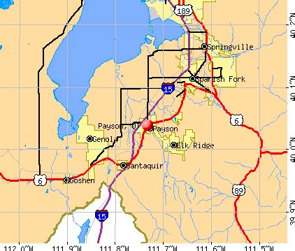 Payson, Utah (UT 84651) profile: population, maps, real estate ...