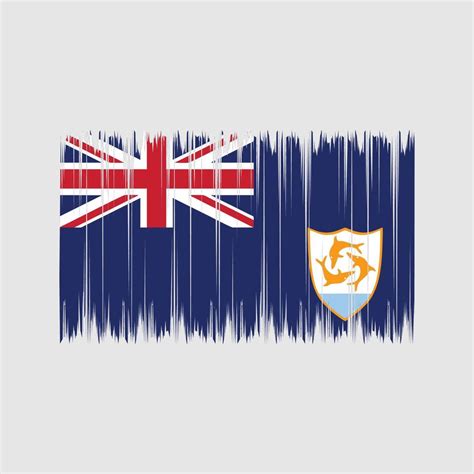 Anguilla Flag Brush. National Flag 10961056 Vector Art at Vecteezy