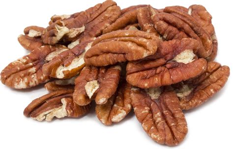 Buy Georgia Jumbo Pecans Raw No Shell 1 lb (454 g) Bag | Piping Rock Health Products