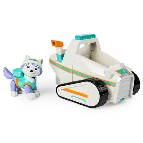 Nickelodeon Collectible Toy - Paw Patrol Everest's Snow Plow Vehicle & Figure Playset - Walmart.com