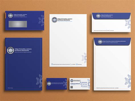 College program stationary :: Behance