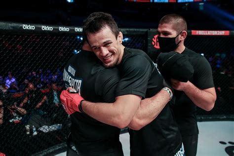 Khabib Nurmagomedov's Brother Usman Secures Easy Victory At Bellator 269 » Calfkicker.com