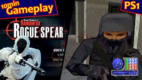 Tom Clancy's Rainbow Six: Rogue Spear ... (PS1) Gameplay - YouTube