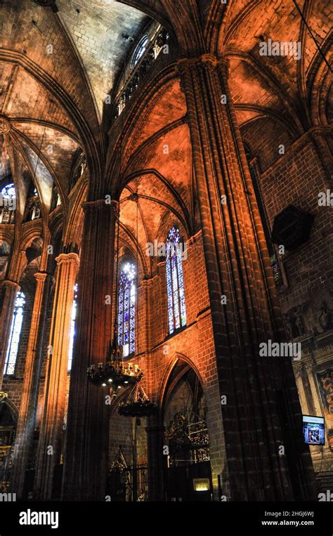 Barcelona city centre Stock Photo - Alamy