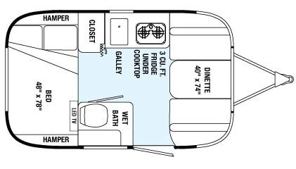 2015 Airstream Sport 16 Travel Trailer