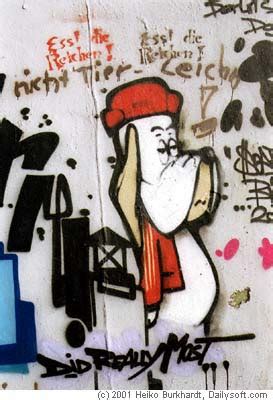 Berliner Mauerkunst und Graffiti