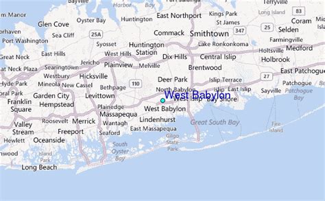 West Babylon Tide Station Location Guide