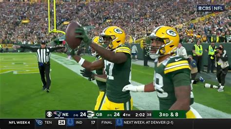 [Highlight] Romeo Doubs drops a 40-yard touchdown pass from Aaron Rodgers : r/nfl