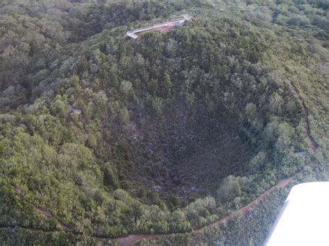 117. Looking straight down into the volcanic crater of Rangitoto Island