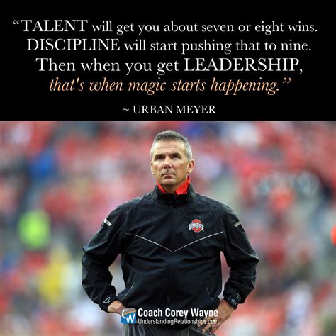 Urban Meyer Quotes On Leadership : Competition Leadership And Playing To Win With Coach Urban ...