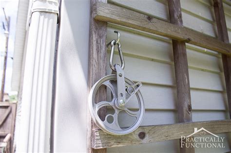 How To Make A DIY Pulley Clothesline