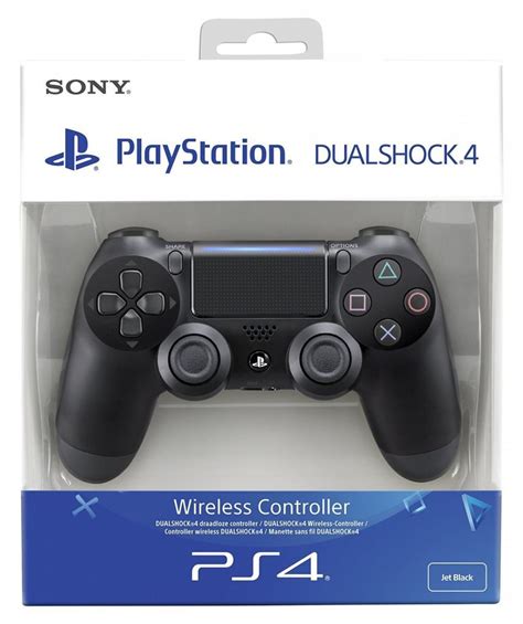 Sony Dualshock 4 Wireless Controller for Playstation 4 – Black V2 (Open Box) - Elcytec