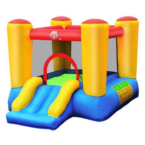 Buy Gymax Kids Inflatable Bounce House with Jumping Area Slide Without ...