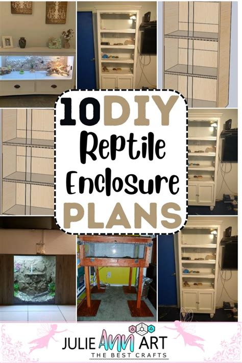 10 DIY Reptile Enclosure Plans For Pet Owners - Julie Ann Art