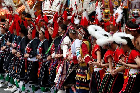 New Taiwan leader revels in rich traditions of island at her colourful ...