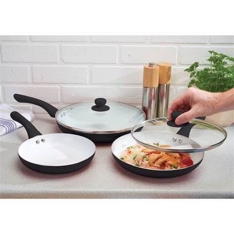 Bio Supreme Ceramic Frying Pan Set – Jean Patrique Professional Cookware