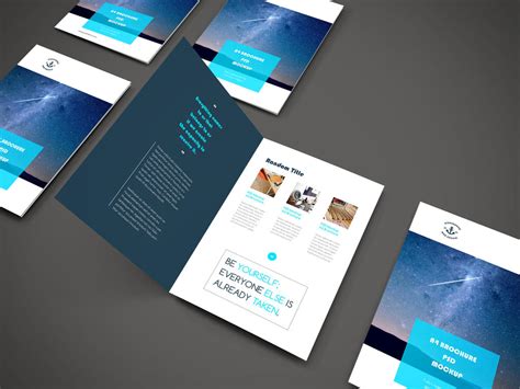 Freebie - A4 Brochure PSD Mockup by GraphBerry on DeviantArt