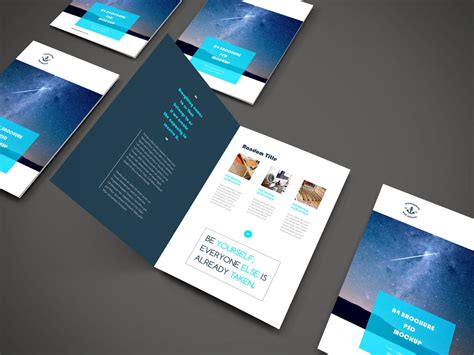 Freebie - A4 Brochure PSD Mockup by GraphBerry on DeviantArt