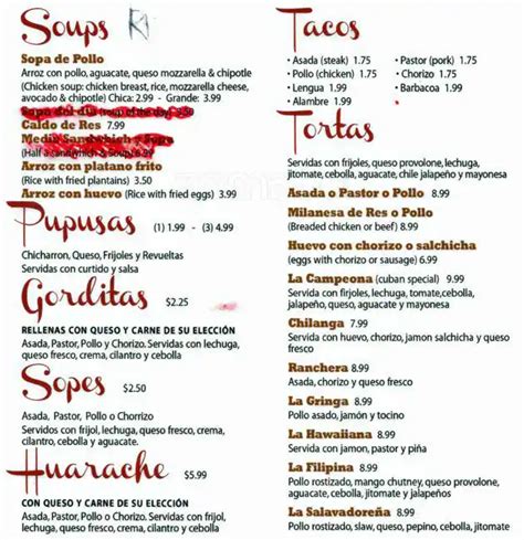 Sabor Menu, Menu for Sabor, Matthews, Charlotte - Urbanspoon/Zomato