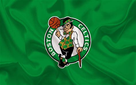 Descargar fondos de pantalla Celtics de Boston, NBA, baloncesto, estados UNIDOS, emblema de ...